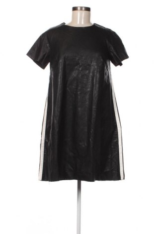 Кожена рокля Funky Buddha, Размер S, Цвят Черен, Цена 102,00 лв.