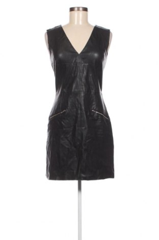 Kožené šaty  Zara, Veľkosť M, Farba Čierna, Cena  4,49 €