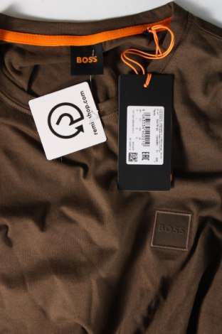 Ανδρική μπλούζα Boss Orange, Μέγεθος L, Χρώμα Πράσινο, Τιμή 56,64 €