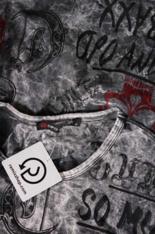 Herren Shirt Cipo & Baxx, Größe S, Farbe Grau, Preis 17,75 €