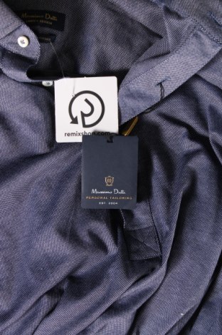Ανδρική μπλούζα Massimo Dutti, Μέγεθος L, Χρώμα Μπλέ, Τιμή 65,57 €