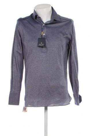 Ανδρική μπλούζα Massimo Dutti, Μέγεθος L, Χρώμα Μπλέ, Τιμή 45,24 €