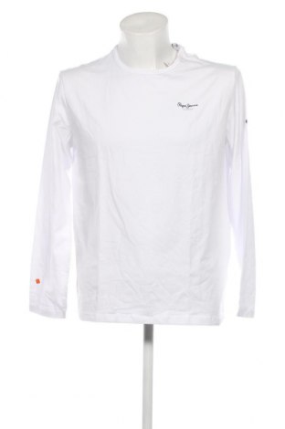 Мъжка блуза Pepe Jeans, Размер XL, Цвят Бял, Цена 68,34 лв.