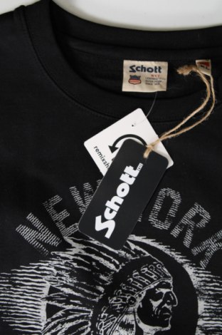 Herren Shirt Schott, Größe XL, Farbe Schwarz, Preis € 70,10