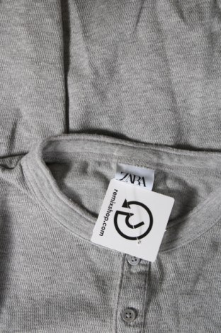 Ανδρική μπλούζα Zara, Μέγεθος M, Χρώμα Γκρί, Τιμή 9,28 €