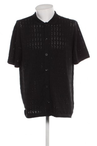 Jachetă tricotată de bărbați Jack & Jones, Mărime L, Culoare Negru, Preț 87,24 Lei