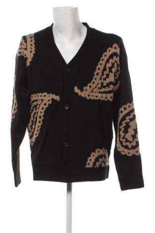 Jachetă tricotată de bărbați Originals By Jack & Jones, Mărime XL, Culoare Negru, Preț 76,05 Lei