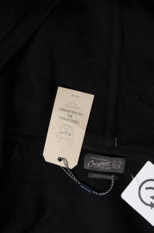 Ανδρική ζακέτα Originals By Jack & Jones, Μέγεθος XL, Χρώμα Μαύρο, Τιμή 35,05 €
