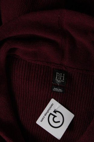 Jachetă tricotată de bărbați Pedro Del Hierro, Mărime XL, Culoare Roșu, Preț 117,24 Lei