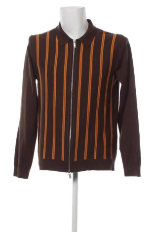 Jachetă tricotată de bărbați Selected Homme, Mărime L, Culoare Maro, Preț 121,38 Lei