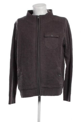 Jachetă tricotată de bărbați Studio, Mărime XL, Culoare Gri, Preț 84,74 Lei