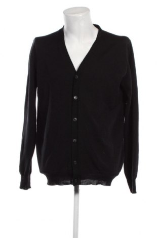 Jachetă tricotată de bărbați Zara Man, Mărime XL, Culoare Negru, Preț 78,49 Lei