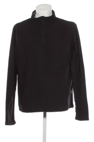 Мъжка поларена блуза Quechua, Размер 3XL, Цвят Черен, Цена 14,04 лв.