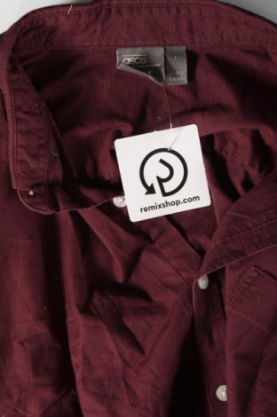 Ανδρικό πουκάμισο ASOS, Μέγεθος L, Χρώμα Κόκκινο, Τιμή 4,01 €