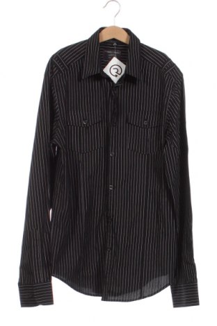 Мъжка риза Angelo Litrico, Размер XS, Цвят Черен, Цена 8,70 лв.