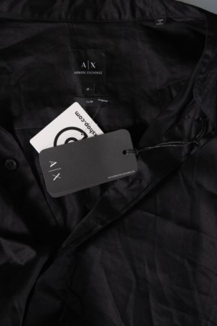 Ανδρικό πουκάμισο Armani Exchange, Μέγεθος M, Χρώμα Μαύρο, Τιμή 77,32 €