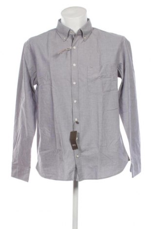 Ανδρικό πουκάμισο Brax, Μέγεθος L, Χρώμα Γκρί, Τιμή 27,14 €