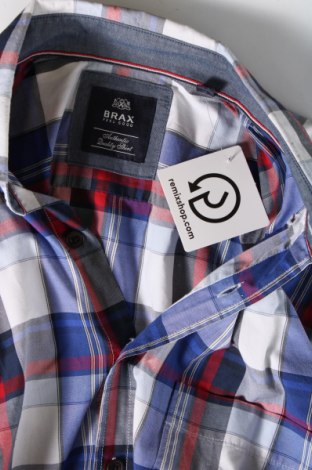 Ανδρικό πουκάμισο Brax, Μέγεθος M, Χρώμα Πολύχρωμο, Τιμή 5,55 €