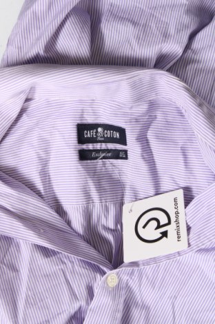Pánská košile  Cafe Coton, Velikost M, Barva Fialová, Cena  383,00 Kč
