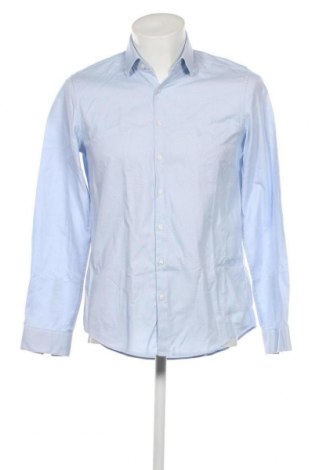 Мъжка риза Calvin Klein, Размер L, Цвят Син, Цена 100,86 лв.