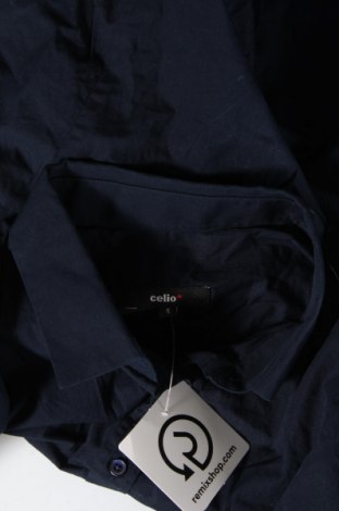 Ανδρικό πουκάμισο Celio, Μέγεθος S, Χρώμα Μπλέ, Τιμή 3,23 €