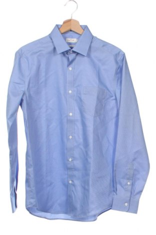 Ανδρικό πουκάμισο Cyrillus, Μέγεθος S, Χρώμα Μπλέ, Τιμή 12,67 €