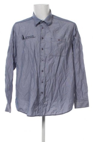 Ανδρικό πουκάμισο Engbers, Μέγεθος XXL, Χρώμα Μπλέ, Τιμή 11,58 €