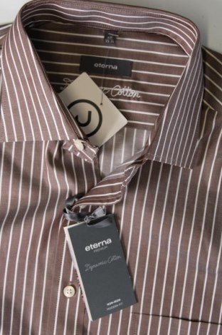 Ανδρικό πουκάμισο Eterna, Μέγεθος M, Χρώμα Καφέ, Τιμή 60,31 €
