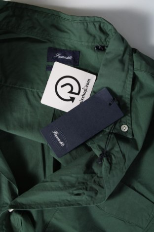 Мъжка риза Faconnable, Размер L, Цвят Зелен, Цена 179,10 лв.