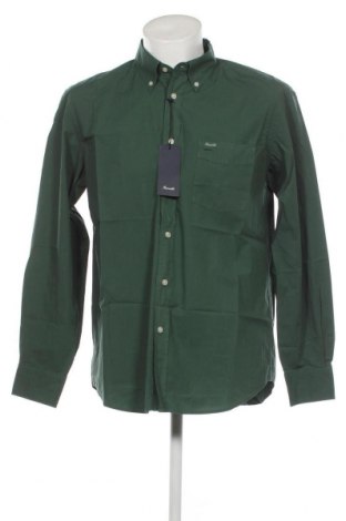 Мъжка риза Faconnable, Размер L, Цвят Зелен, Цена 189,05 лв.