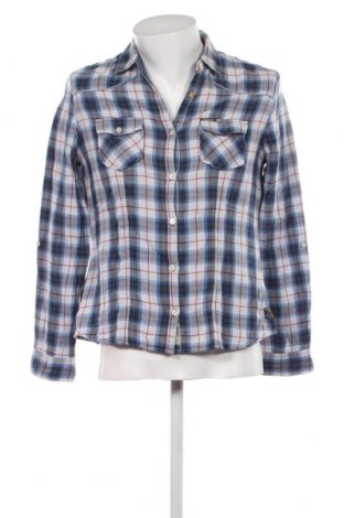 Мъжка риза Garcia Jeans, Размер L, Цвят Син, Цена 7,18 лв.