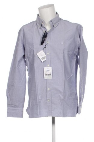 Ανδρικό πουκάμισο Hackett, Μέγεθος XXL, Χρώμα Μπλέ, Τιμή 61,08 €