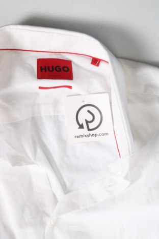 Herrenhemd Hugo Boss, Größe M, Farbe Weiß, Preis 62,57 €