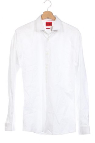 Ανδρικό πουκάμισο Hugo Boss, Μέγεθος M, Χρώμα Λευκό, Τιμή 71,81 €