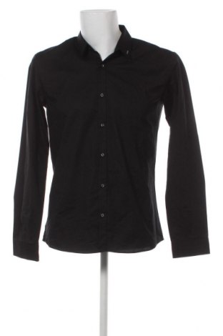 Ανδρικό πουκάμισο Hugo Boss, Μέγεθος L, Χρώμα Μαύρο, Τιμή 68,73 €