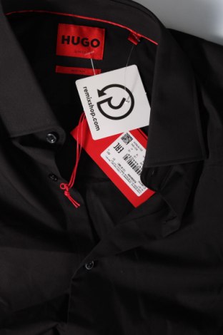 Pánská košile  Hugo Boss, Velikost L, Barva Černá, Cena  2 423,00 Kč