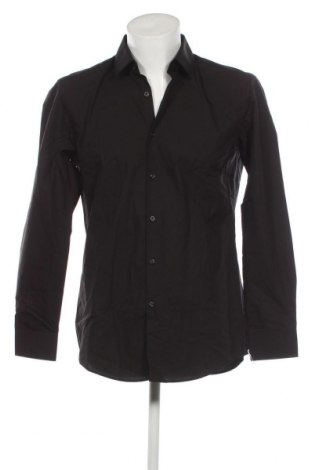 Мъжка риза Hugo Boss, Размер L, Цвят Черен, Цена 167,16 лв.