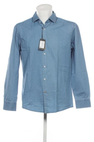 Мъжка риза Hugo Boss, Размер XL, Цвят Син, Цена 199,00 лв.