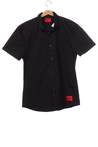 Ανδρικό πουκάμισο Hugo Boss, Μέγεθος M, Χρώμα Μαύρο, Τιμή 74,39 €