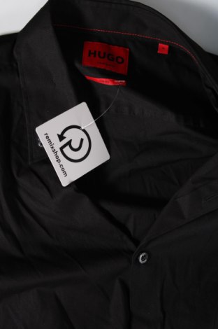 Ανδρικό πουκάμισο Hugo Boss, Μέγεθος M, Χρώμα Μαύρο, Τιμή 87,19 €