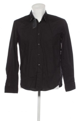 Ανδρικό πουκάμισο Hugo Boss, Μέγεθος L, Χρώμα Μαύρο, Τιμή 25,65 €