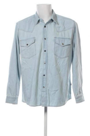Ανδρικό πουκάμισο Hugo Boss, Μέγεθος L, Χρώμα Μπλέ, Τιμή 102,58 €