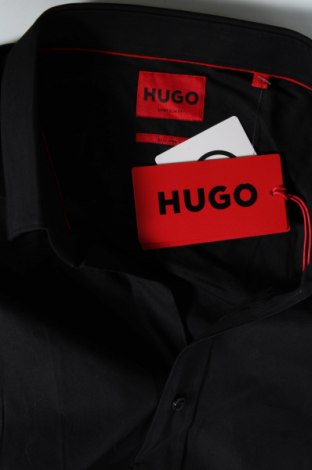 Cămașă de bărbați Hugo Boss, Mărime XL, Culoare Negru, Preț 405,86 Lei