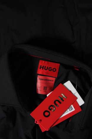 Ανδρικό πουκάμισο Hugo Boss, Μέγεθος XL, Χρώμα Μαύρο, Τιμή 84,12 €