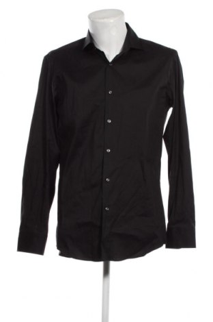 Мъжка риза Hugo Boss, Размер L, Цвят Черен, Цена 83,00 лв.