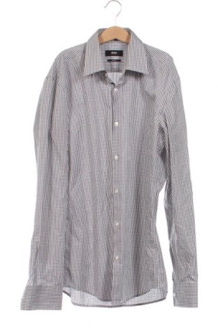 Ανδρικό πουκάμισο Hugo Boss, Μέγεθος S, Χρώμα Γκρί, Τιμή 26,35 €