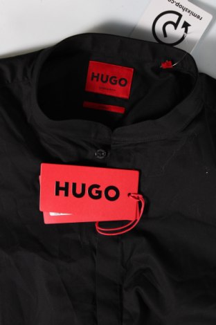 Мъжка риза Hugo Boss, Размер M, Цвят Черен, Цена 175,12 лв.