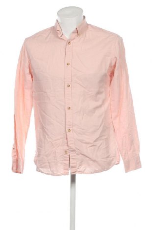 Ανδρικό πουκάμισο Jack & Jones, Μέγεθος M, Χρώμα Πορτοκαλί, Τιμή 10,87 €