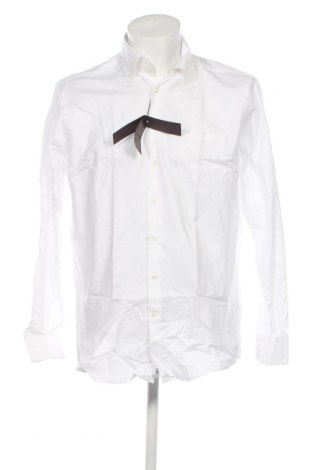 Ανδρικό πουκάμισο Jacques Britt, Μέγεθος L, Χρώμα Λευκό, Τιμή 37,11 €