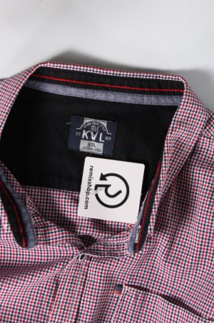 Мъжка риза KVL by Kenvelo, Размер XXL, Цвят Червен, Цена 7,80 лв.